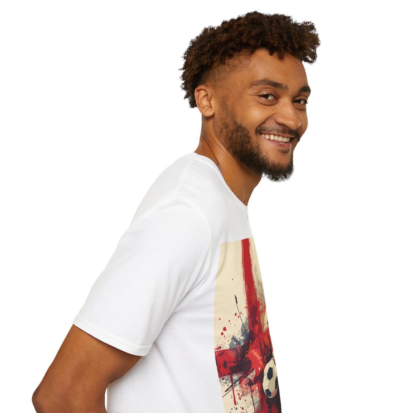 England Football Graphic T-Shirt — Big Ben & Union Flag Soccer Tee