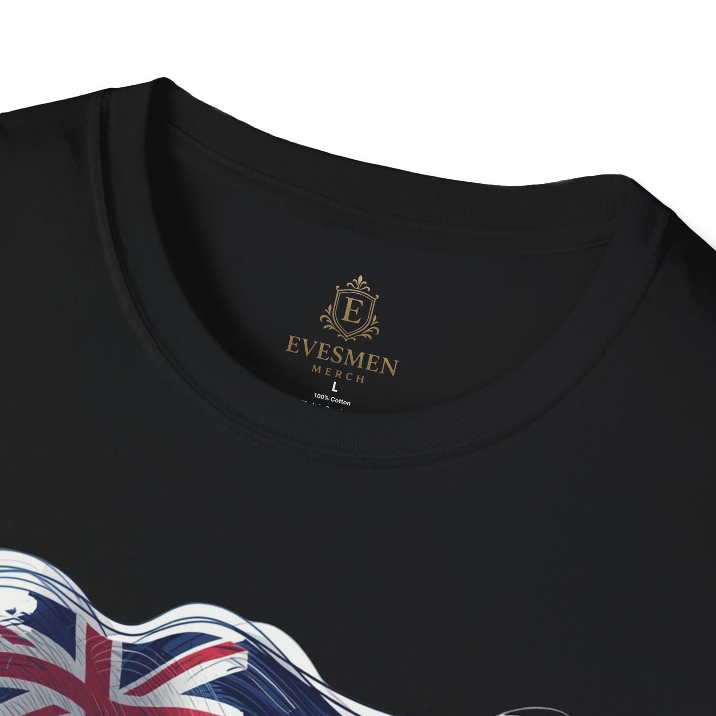 New Zealand Football Flag Sketch Tee All Whites Soccer Graphic T-Shirt