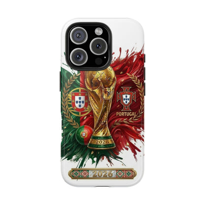 Portugal 2026 Soccer Tough Phone Case — Football Fan Protective Case