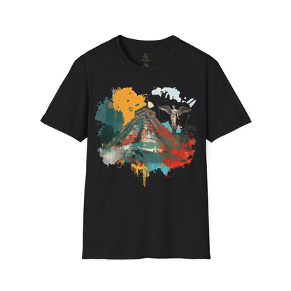 Mexico Pyramid T-Shirt – Tropical Travel Art Tee