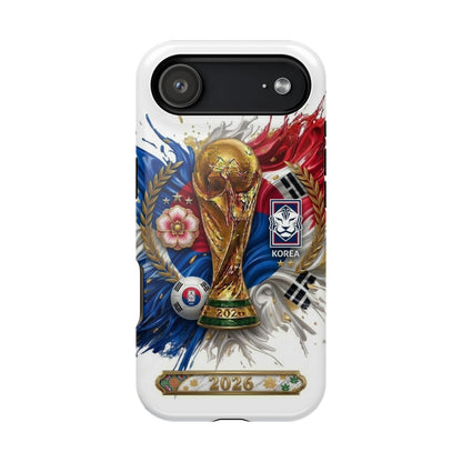 South Korea 2026 Soccer Fan Phone Case Impact-Resistant Cover