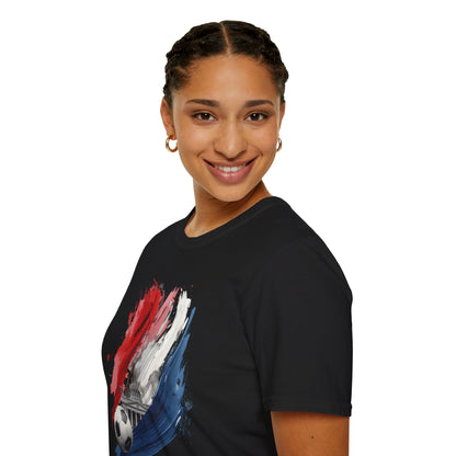 Paraguay Football Passion T-shirt with Asunción’s Pantheon Fan Tee