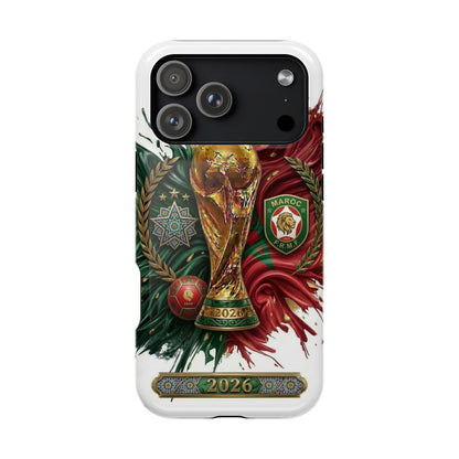 Moroccan 2026 Soccer Football Phone Case Impact‑Resistant Cover