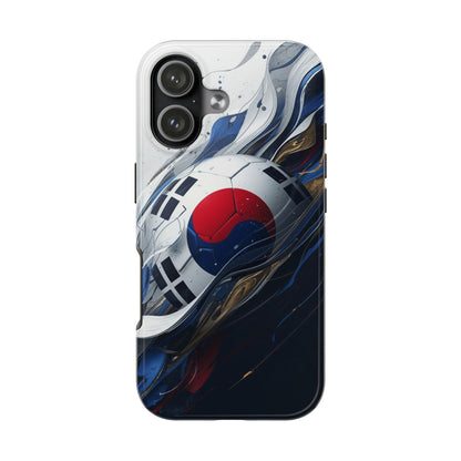 Korean Flag Soccer 2026 Tough Phone Protective Case