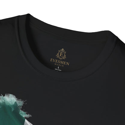 Mexican Flag Football T-Shirt — Soccer and Stadium Lights Graphic Tee