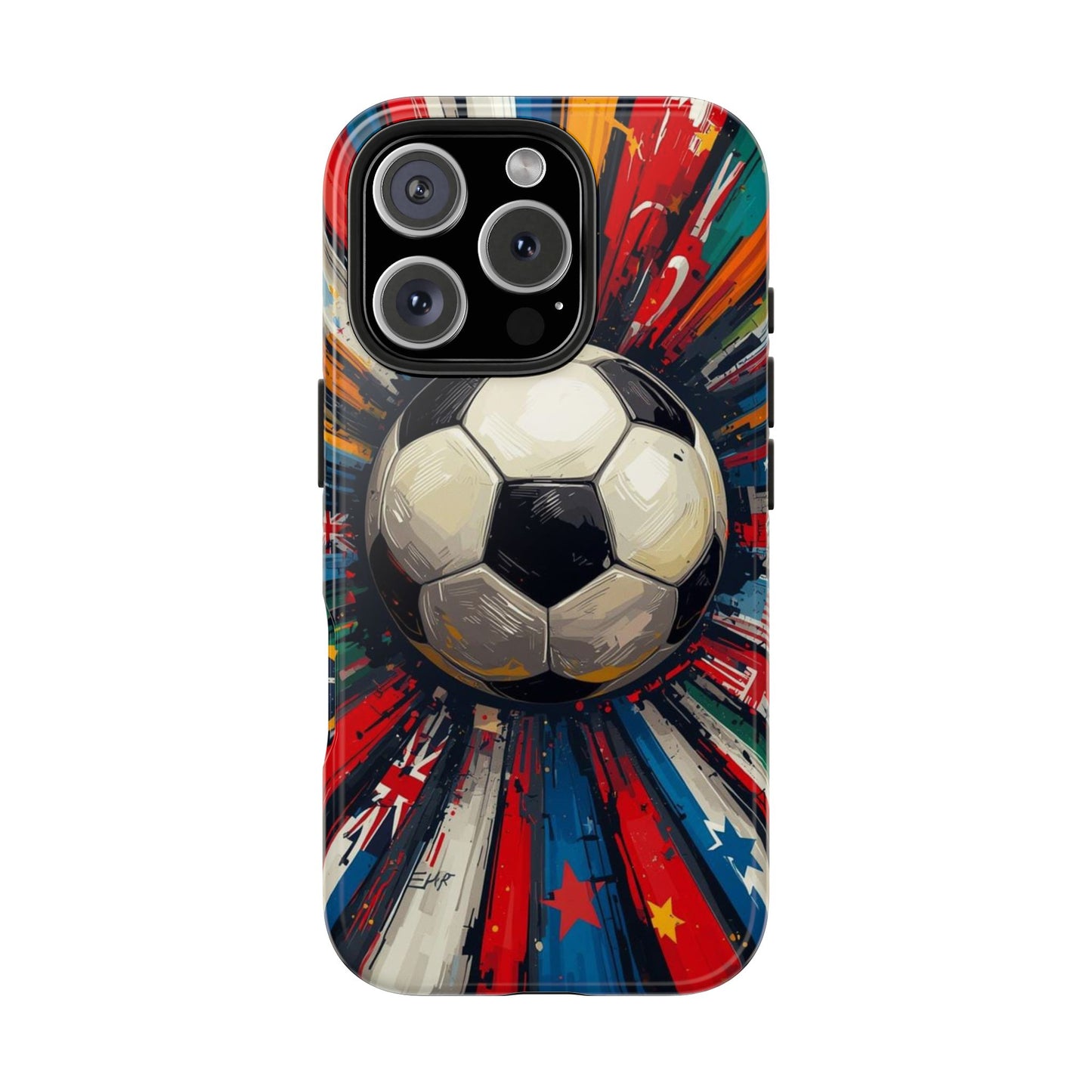 Soccer Explosion Match Day Tough Phone Protective Case