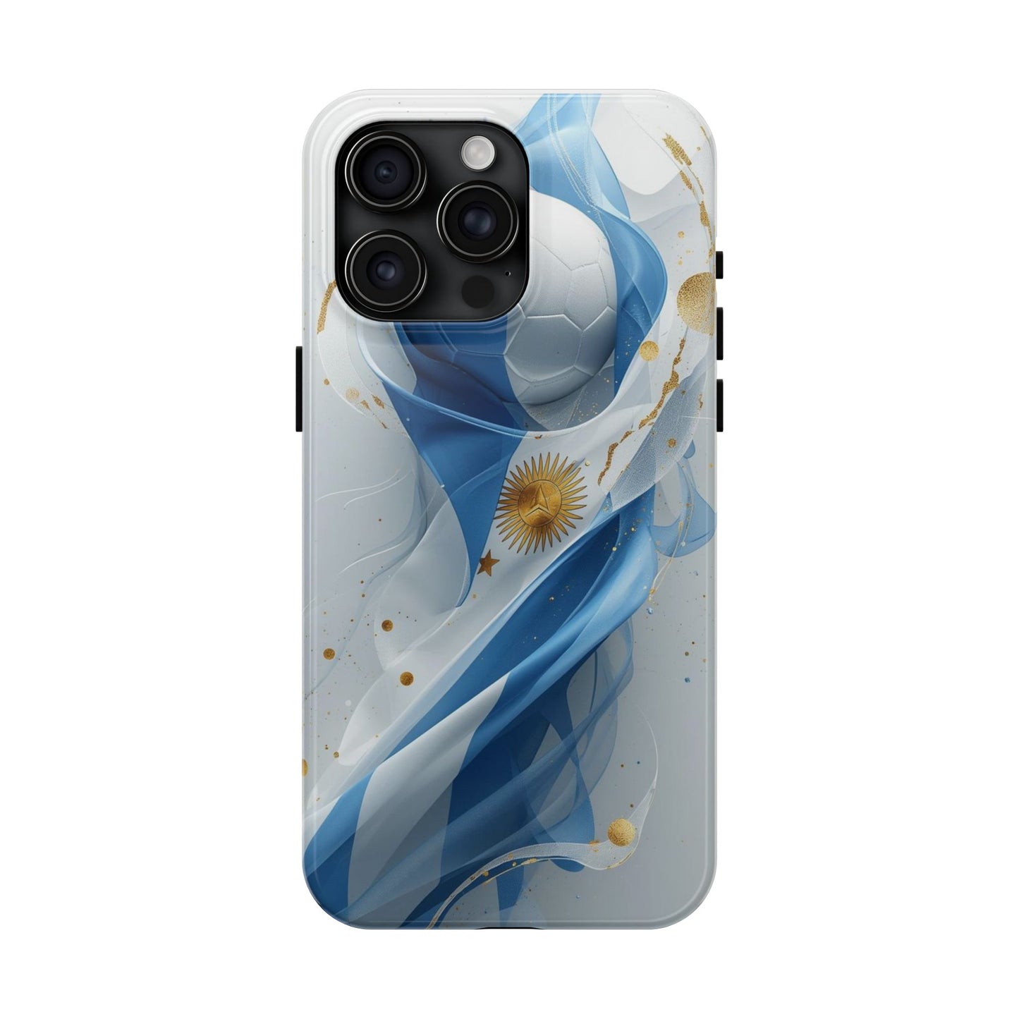 Argentina Soccer Flag Phone Case — Tough Protective Football Design
