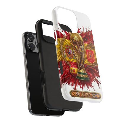 Spain Soccer 2026 Football Tough Phone Protective Case