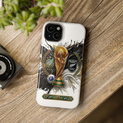 New Zealand 2026 Soccer Phone Case — Impact‑Resistant Cover