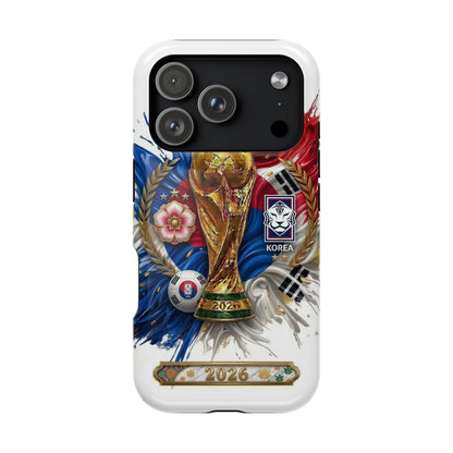 South Korea 2026 Soccer Fan Phone Case Impact-Resistant Cover