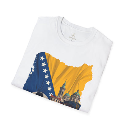 Bosnia Soccer T-Shirt — Bosnia & Herzegovina Football Fan Tee
