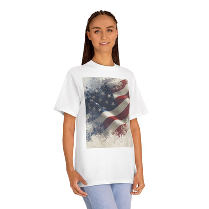 American Flag Vintage Tee Patriotic Classic T-Shirt