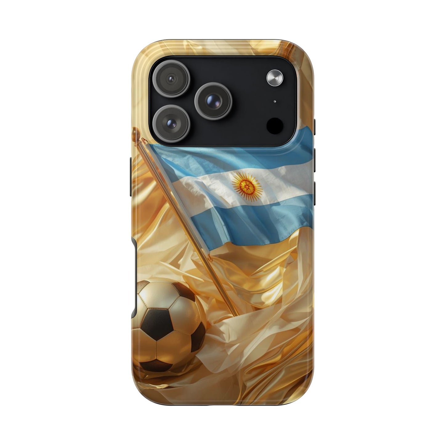Argentina Soccer Flag Football Nation Phone Protective Case
