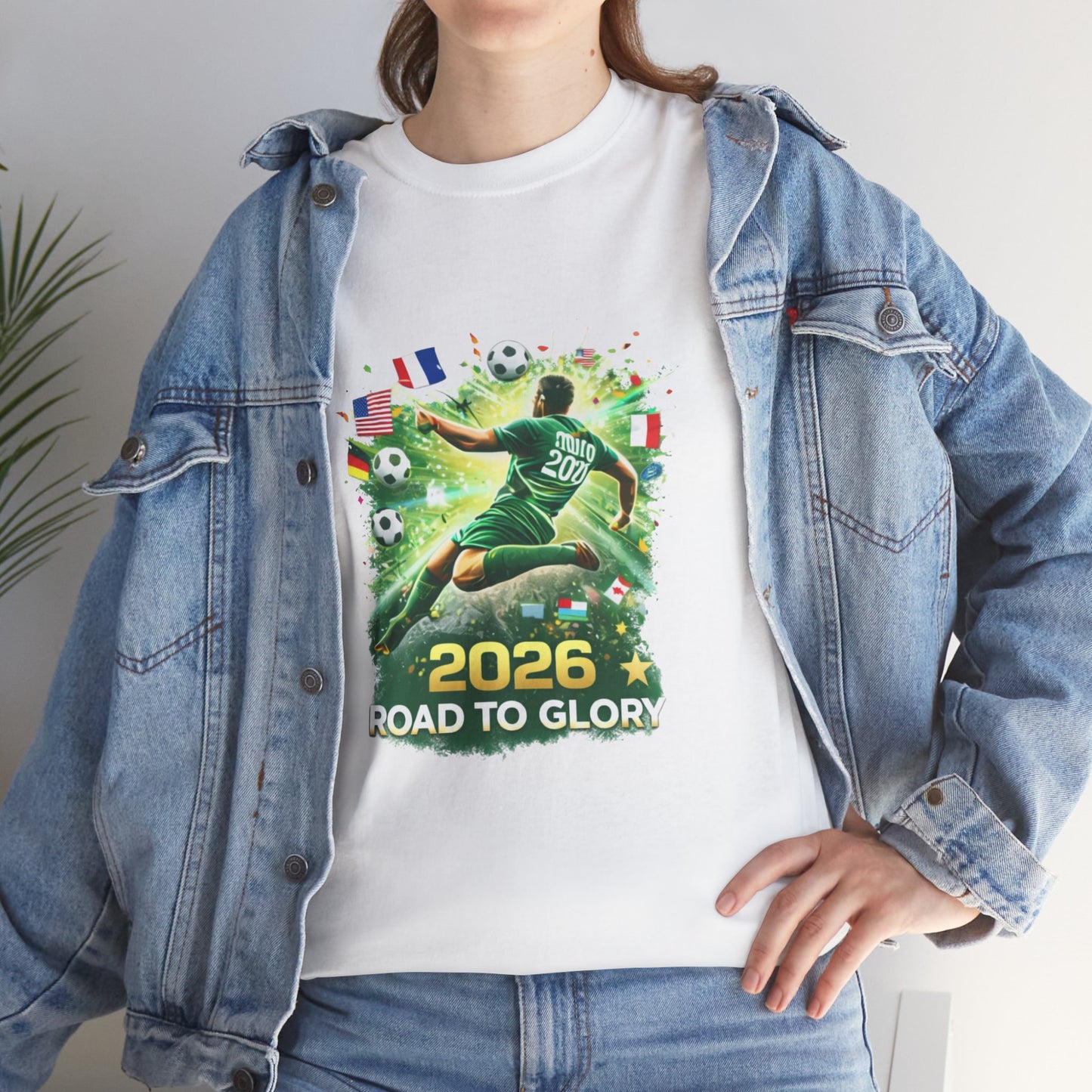 2026 Road to Glory Soccer Match Day T-Shirt Unisex Classic Tee