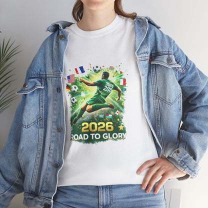 2026 Road to Glory Soccer Match Day T-Shirt Unisex Classic Tee