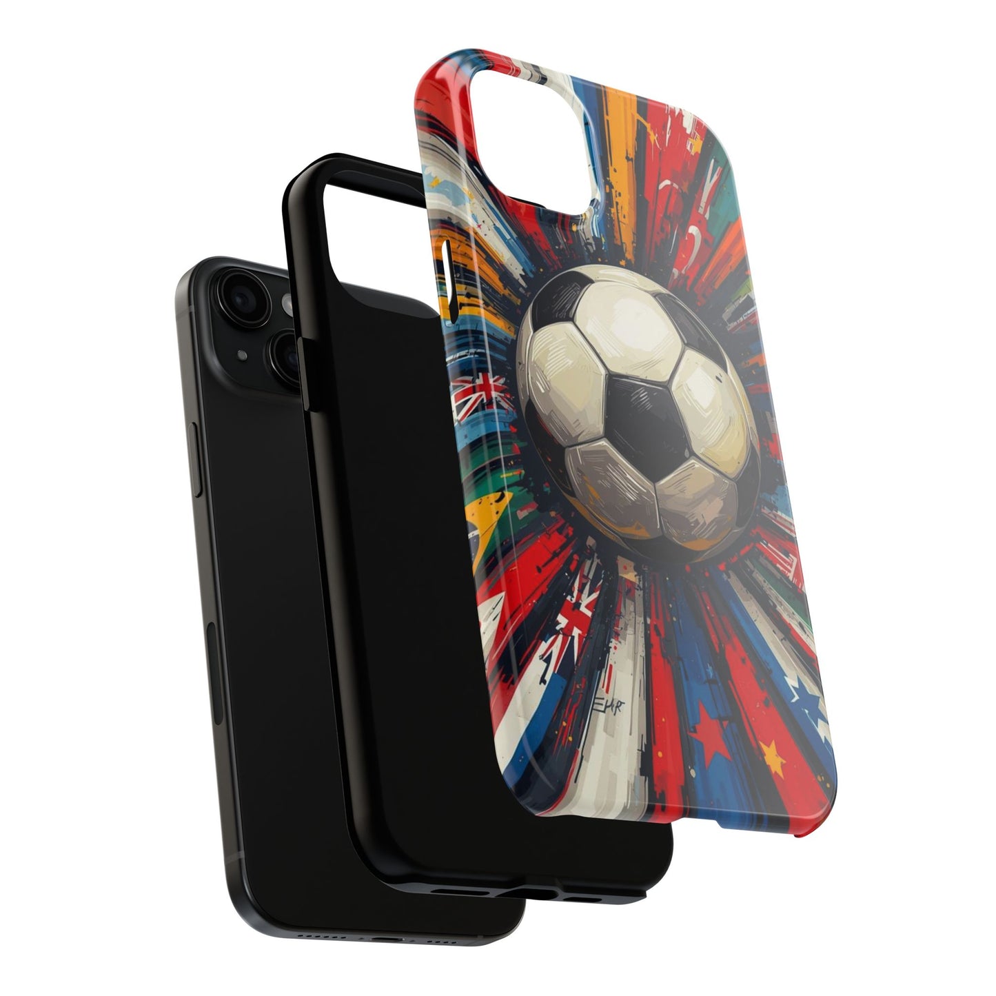 Soccer Explosion Match Day Tough Phone Protective Case