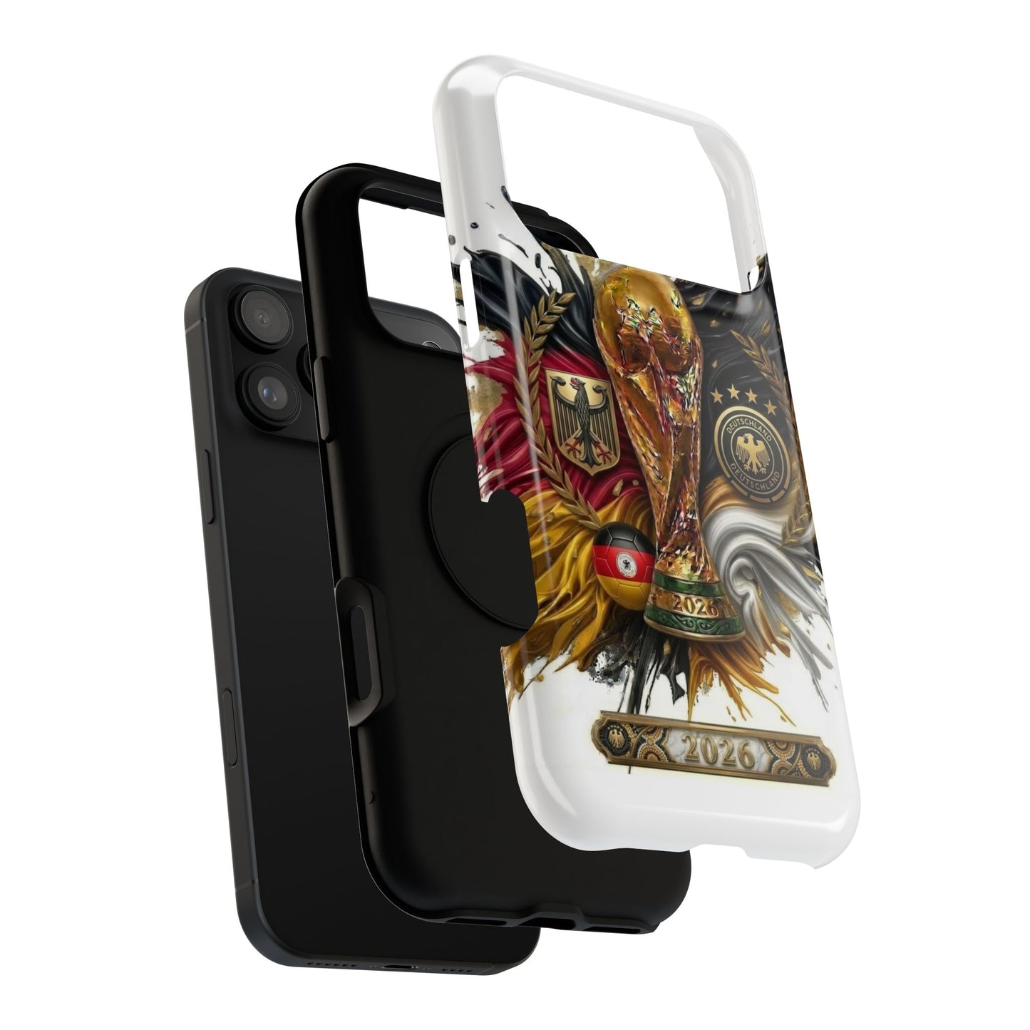 Germany 2026 Soccer Protective Phone Case — Impact-Resistant Cover