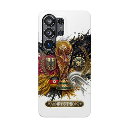 Germany 2026 Soccer Protective Phone Case — Impact-Resistant Cover