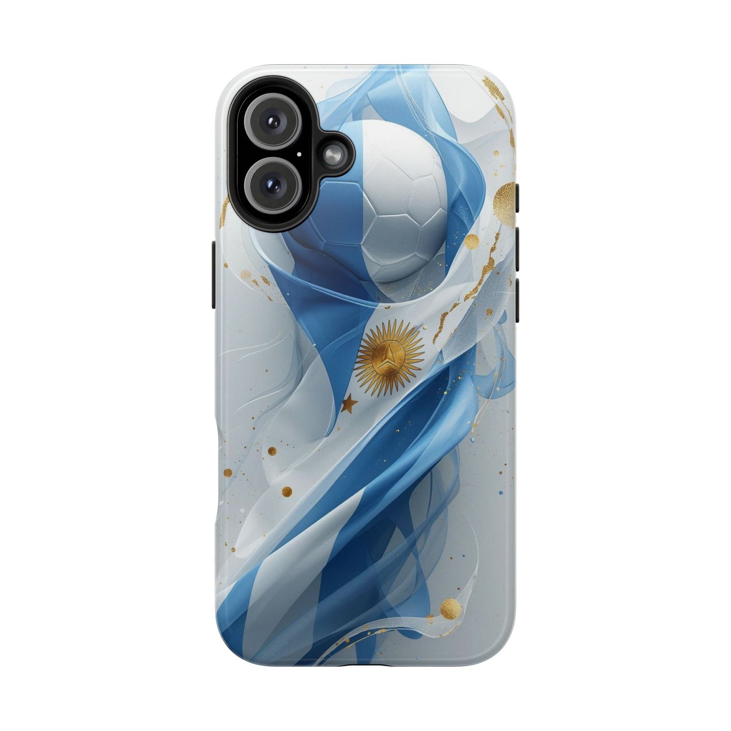 Argentina Soccer Flag Phone Case — Tough Protective Football Design