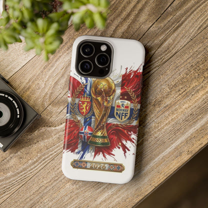 Norway 2026 Soccer Football Protective Phone Case Impact-Resistant