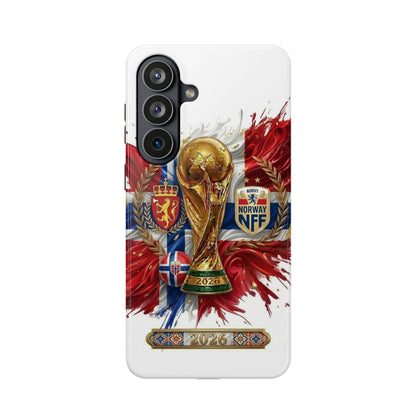 Norway 2026 Soccer Football Protective Phone Case Impact-Resistant