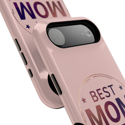 Best Mom Ever Impact-Resistant Phone Case — Mom's Day Gift Idea