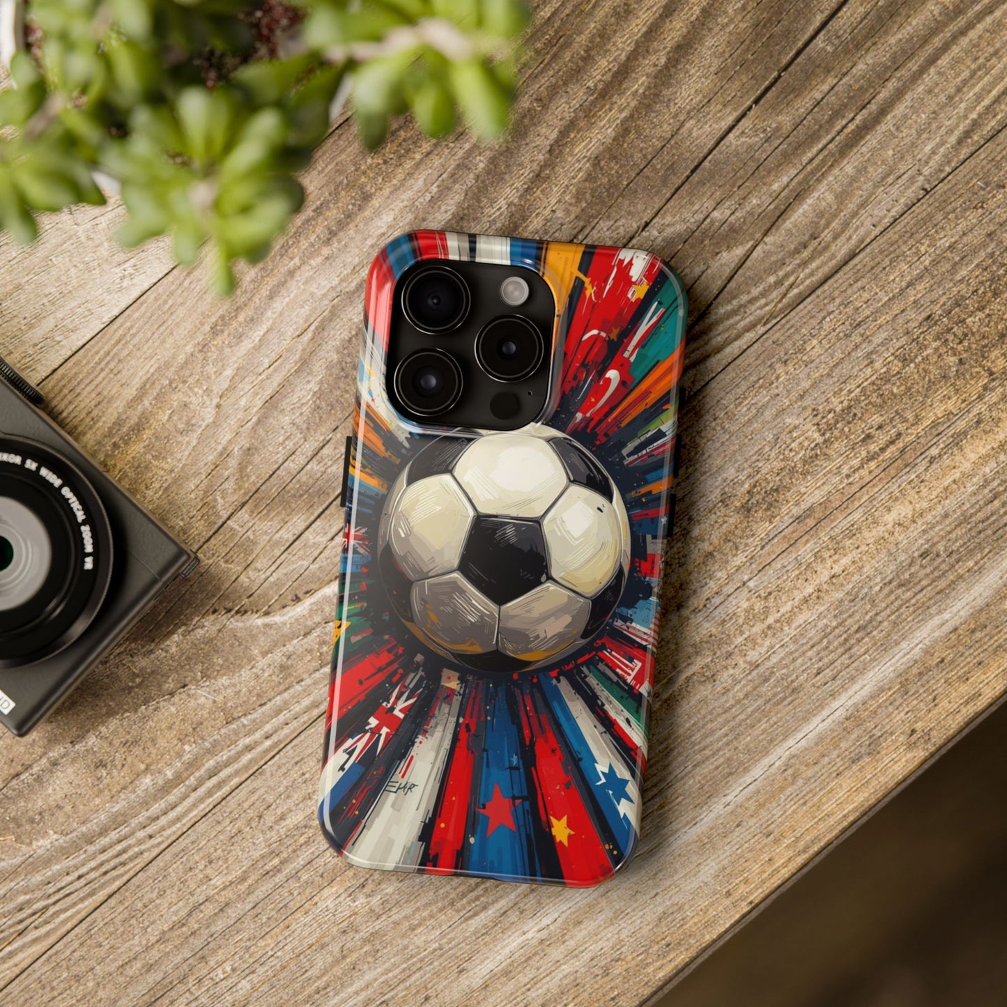 Soccer Explosion Match Day Tough Phone Protective Case