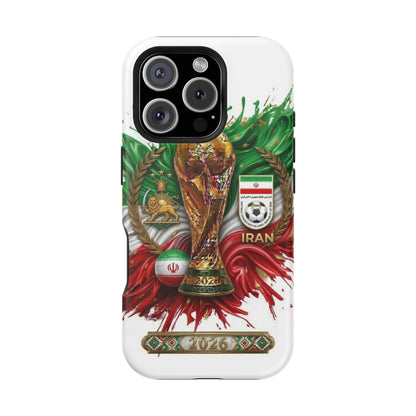 Iran 2026 Soccer Match Day Phone Case — Impact-Resistant Cover