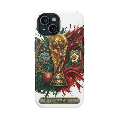 Moroccan 2026 Soccer Football Phone Case Impact‑Resistant Cover