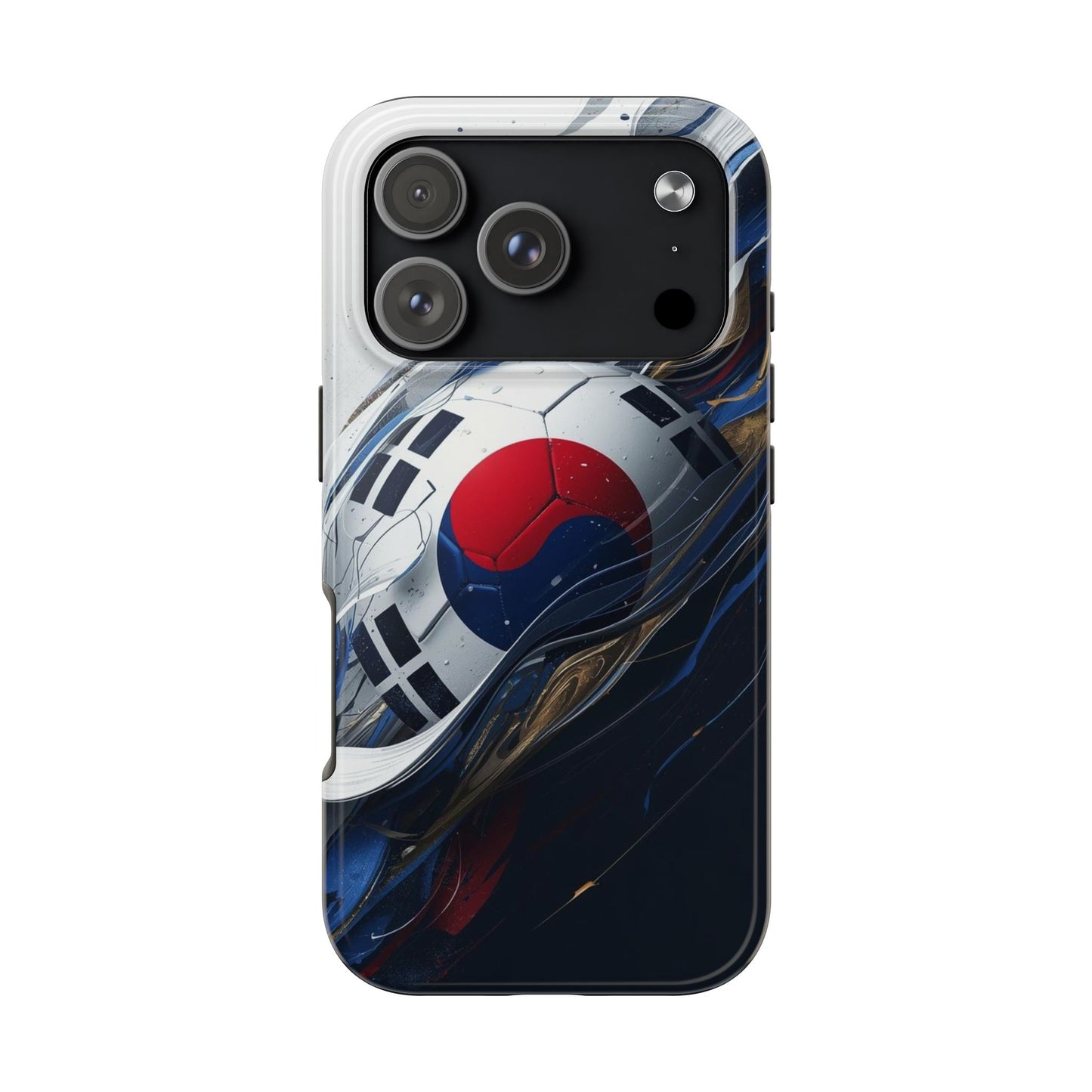 Korean Flag Soccer 2026 Tough Phone Protective Case