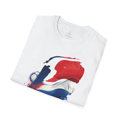 Netherlands Flag Watercolor T-Shirt — Dutch Windmill Scenic Tee
