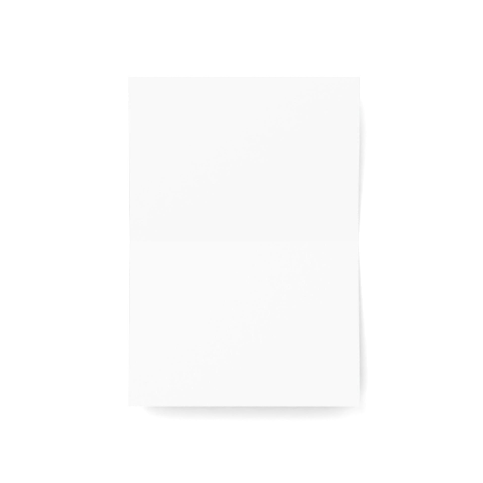 White square frame with a blurred white background