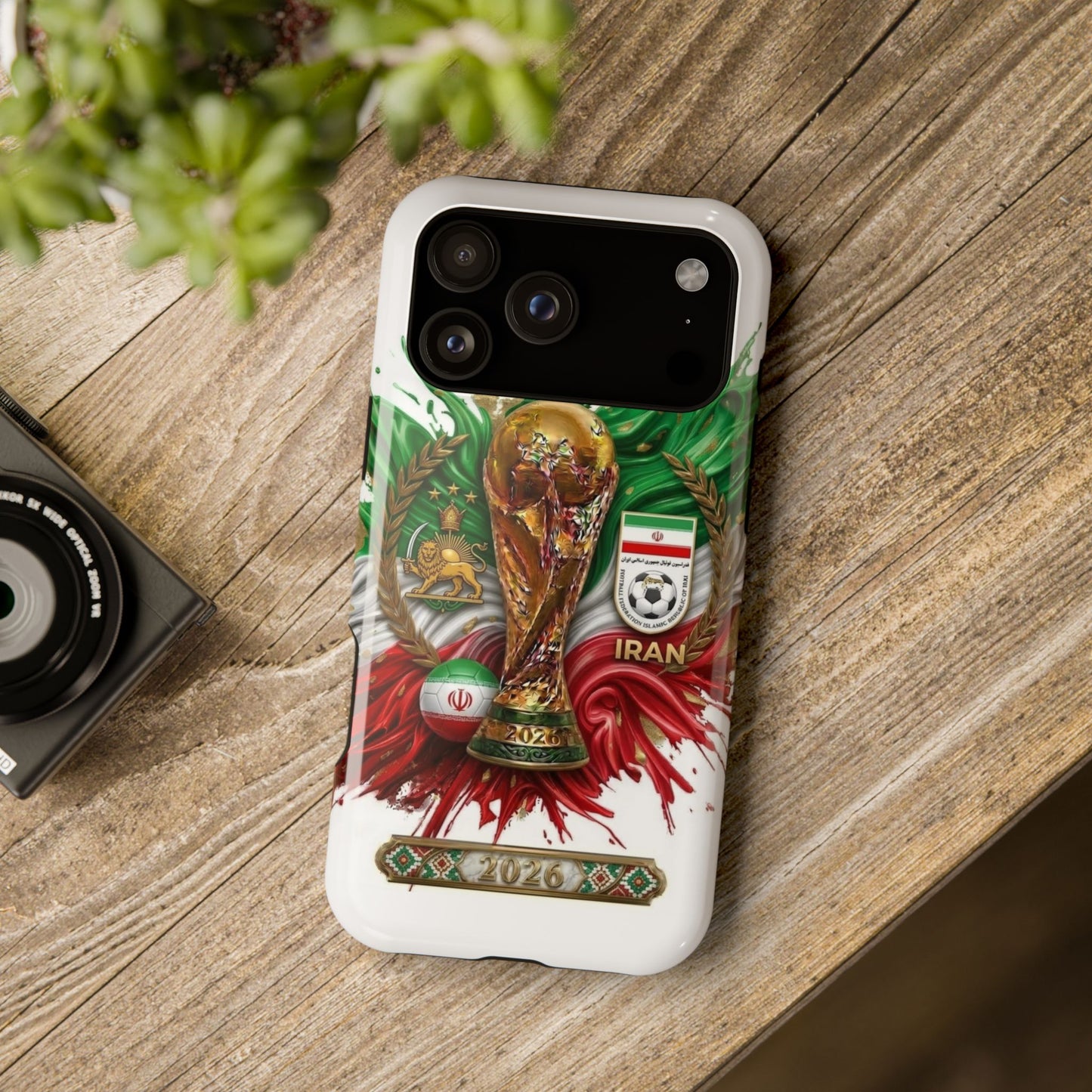 Iran 2026 Soccer Match Day Phone Case — Impact-Resistant Cover