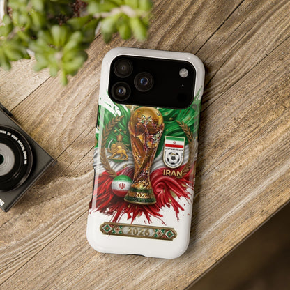 Iran 2026 Soccer Match Day Phone Case — Impact-Resistant Cover
