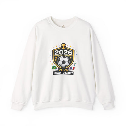2026 Road to Glory Soccer Match Day Crewneck Sweatshirt