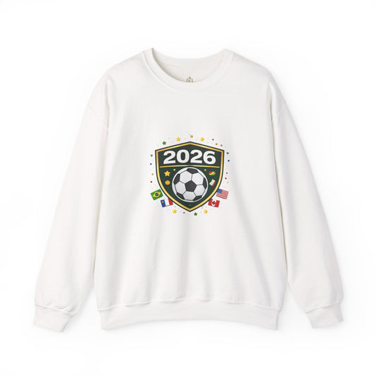 2026 Soccer Match Day Crest Crewneck Sweatshirt