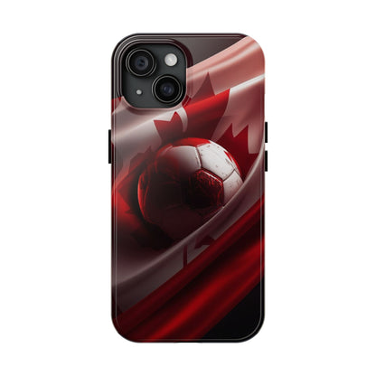 Canadian Soccer Red Maple Phone Protective Case