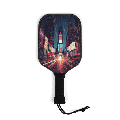 Pickleball Paddle Set – City Lights Design Paddle Kit with Two Balls