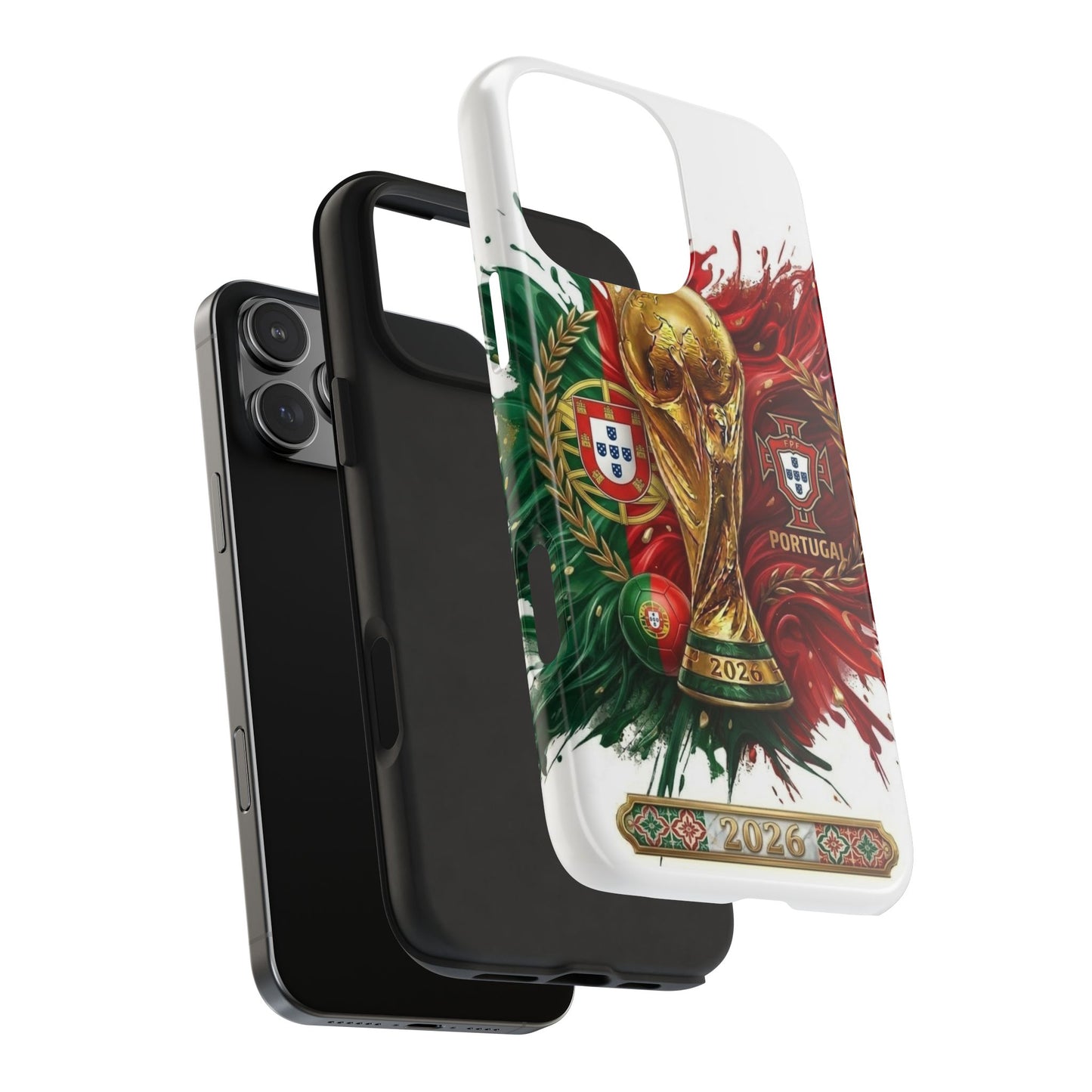 Portugal 2026 Soccer Tough Phone Case — Football Fan Protective Case