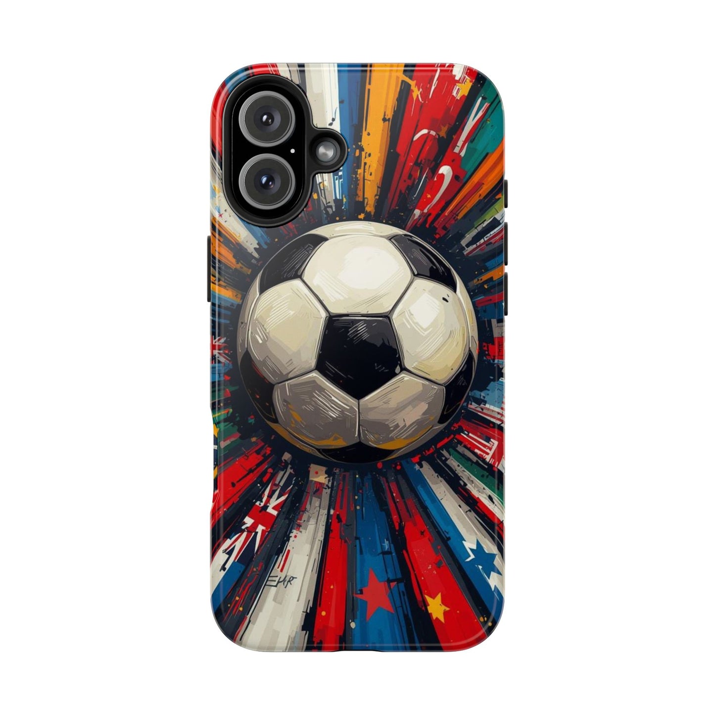 Soccer Explosion Match Day Tough Phone Protective Case