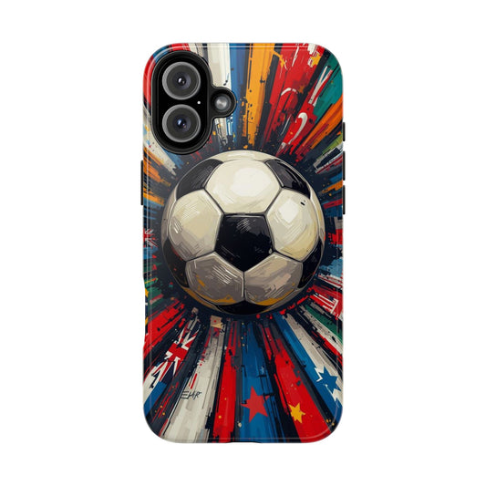 Soccer Explosion Match Day Tough Phone Protective Case
