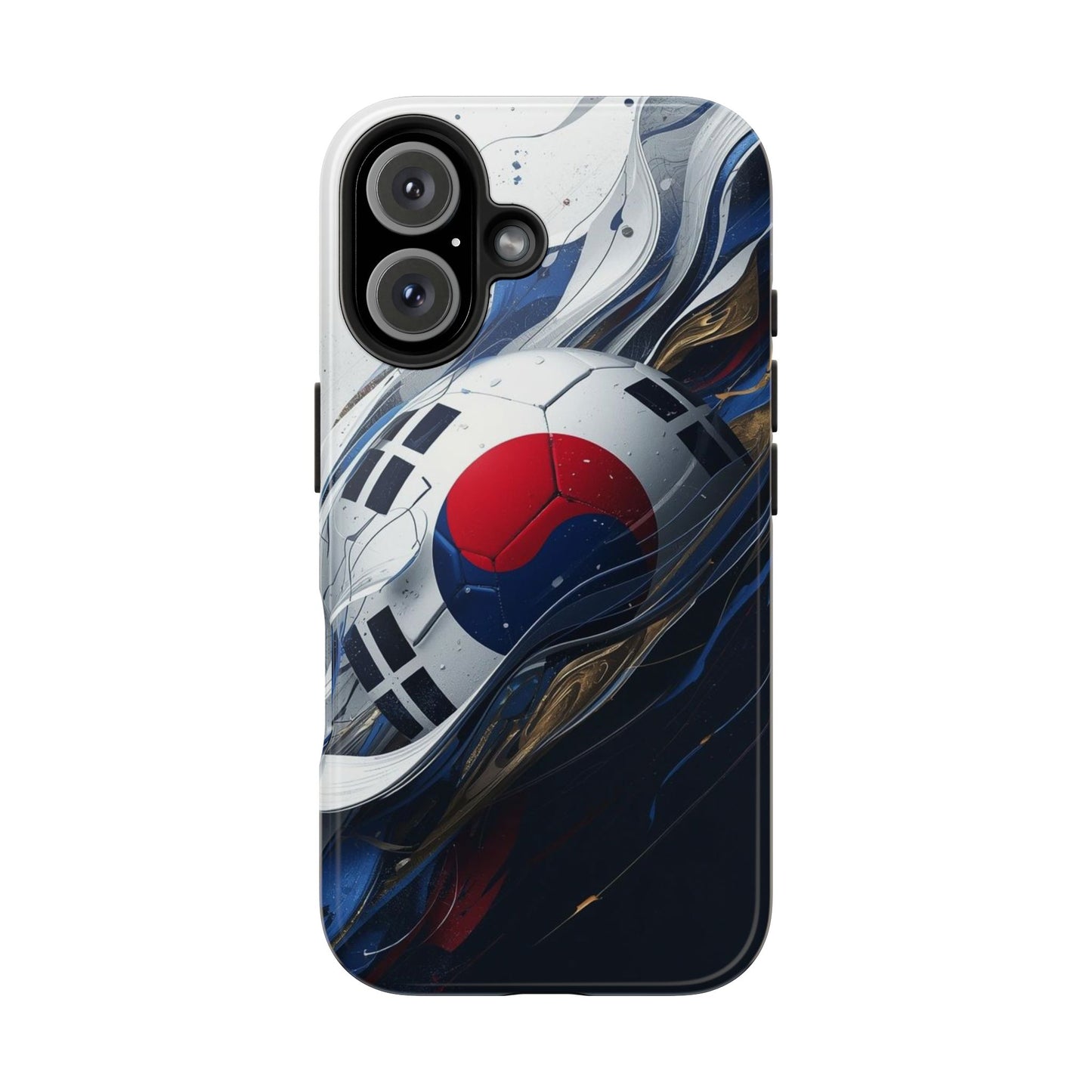 Korean Flag Soccer 2026 Tough Phone Protective Case