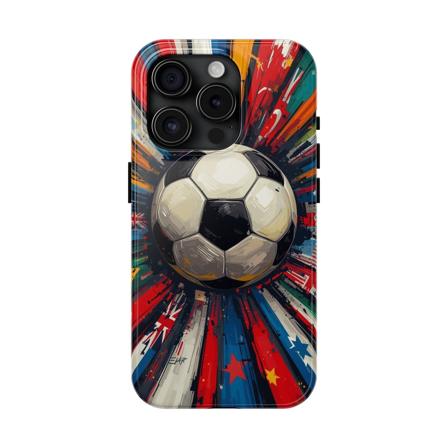 Soccer Explosion Match Day Tough Phone Protective Case