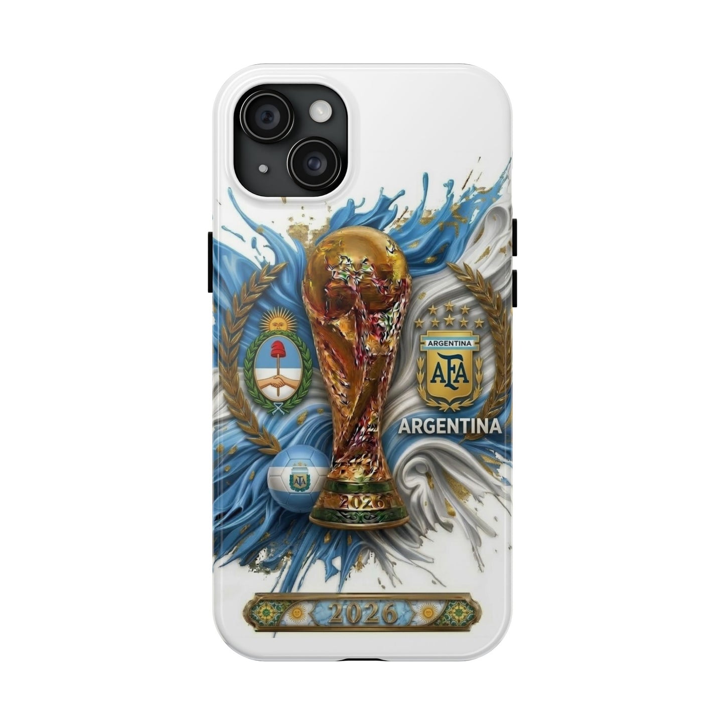 Argentina 2026 Soccer Tough Phone Case — Fan Protective Cover