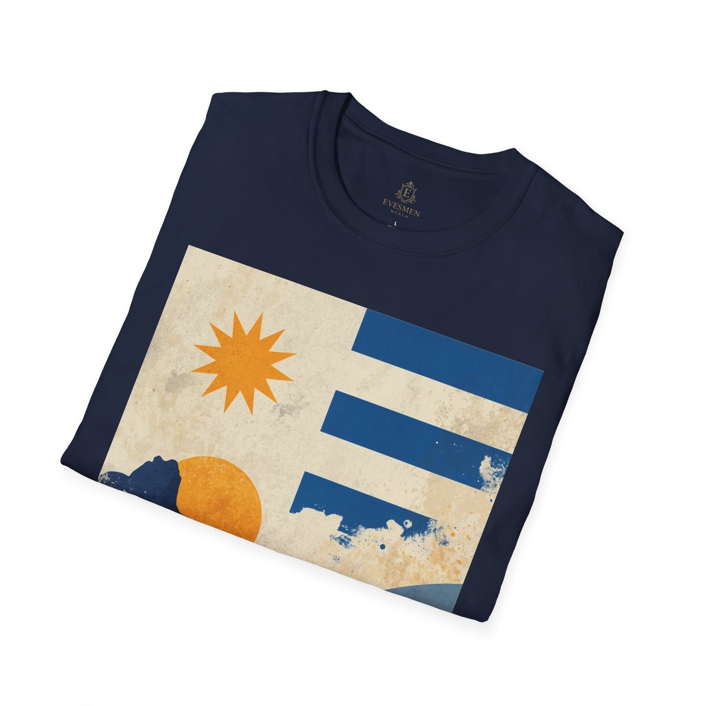 Punta del Este Vintage Uruguay Soccer Poster T-Shirt Fan Tee