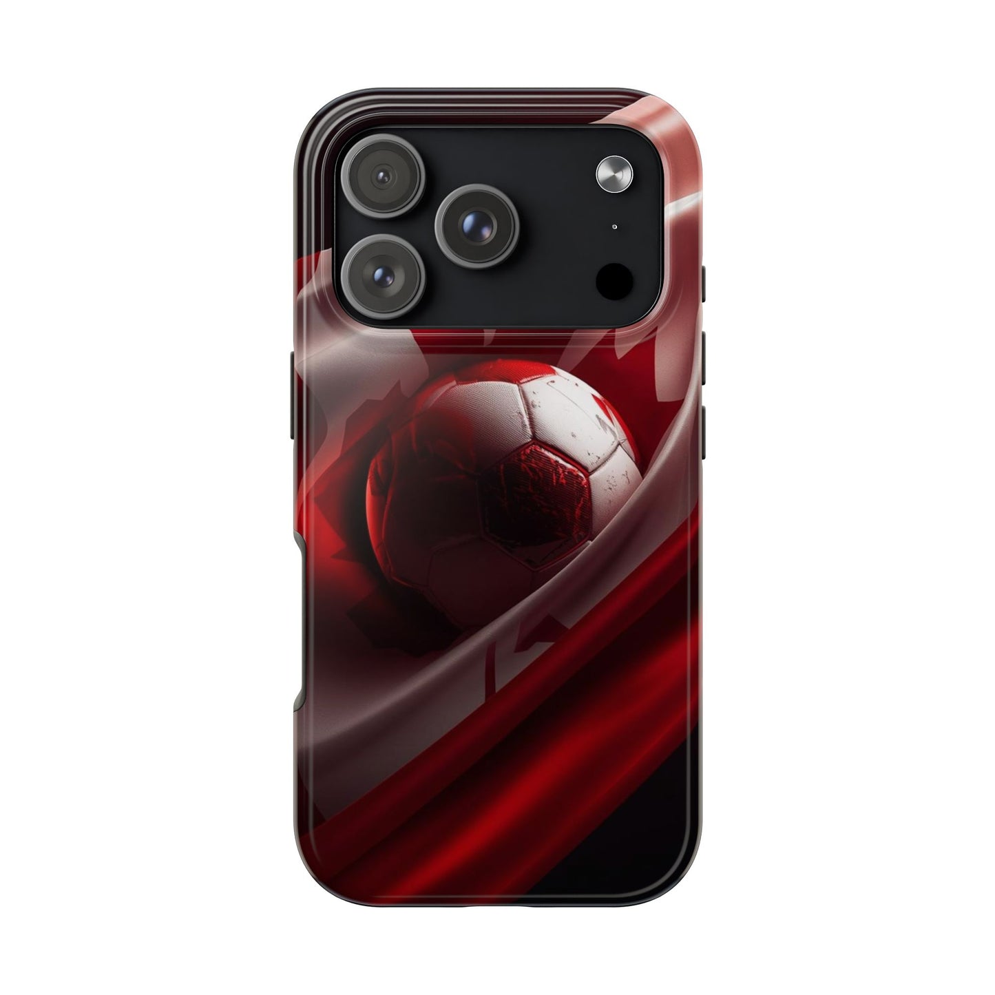 Canadian Soccer Red Maple Phone Protective Case