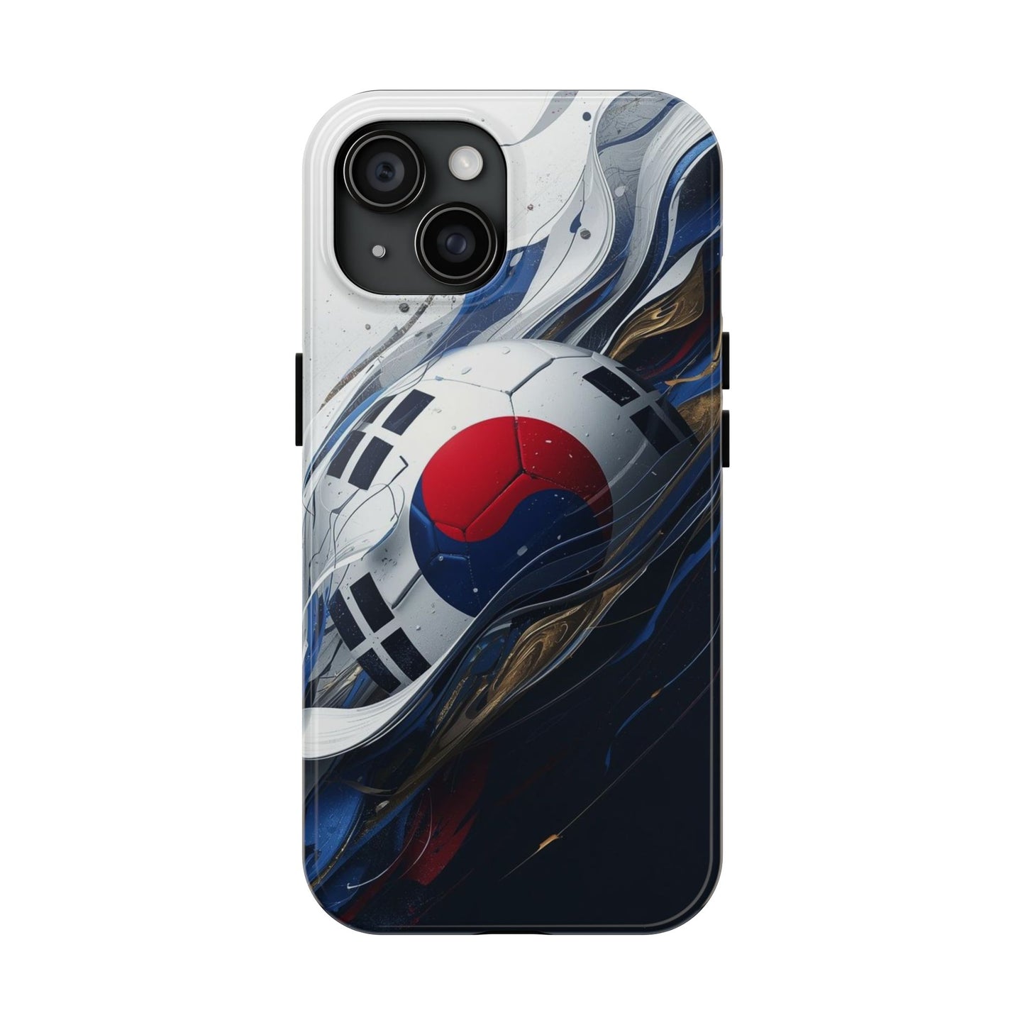 Korean Flag Soccer 2026 Tough Phone Protective Case