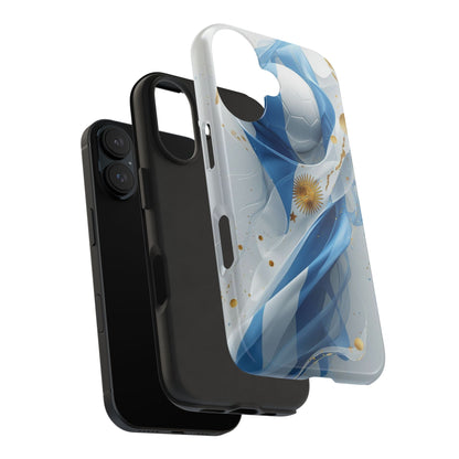 Argentina Soccer Flag Phone Case — Tough Protective Football Design