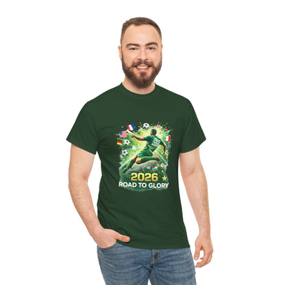2026 Road to Glory Soccer Match Day T-Shirt Unisex Classic Tee