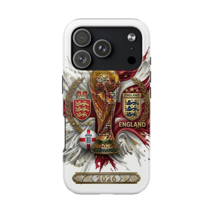 England 2026 Soccer Tough Phone Case – Football Phone Cover